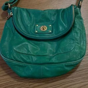Marc by Marc Jacobs crossbody bag soft leather bright green